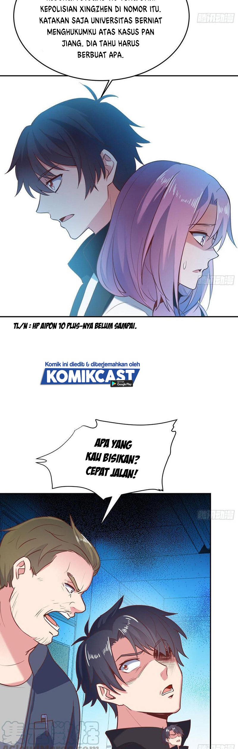 Carrying The Goddess Along Chapter 59 Gambar 4